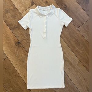 EUC OAK + FORT collared shirt dress